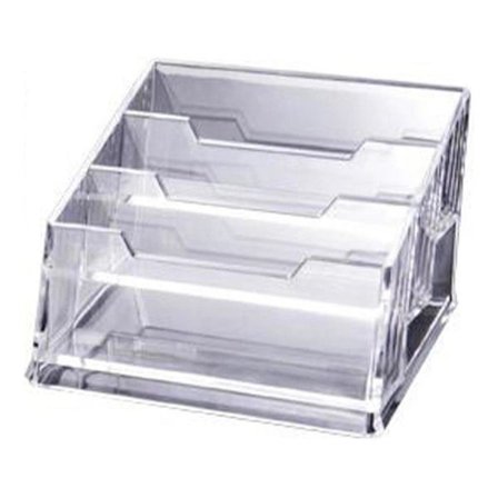 Liikekorttikotelo Akryyli Läpinäkyvä Toimisto Liikekorttikotelo Työpöytä Yksi Kaksi Useita Lokeroita Liikekorttikotelo (selkeä) (1 kpl)