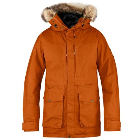Fjällräven Barents Parka Men synthetic-lined parkas Orange M