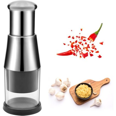 Hvitløkspresse Hvitløksknuser Presset Hvitløkshakker Premium Hvitløkspresse