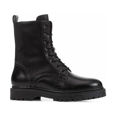 Geox, Lace-up Boots Czarny, Kobieta, Rozmiar: 40 EU