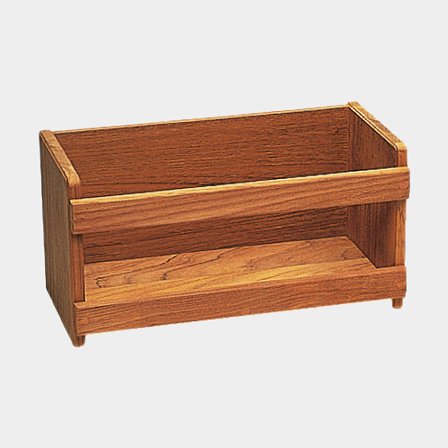 Scaffale barca Roca, teak, 38 x 20 x 20 cm