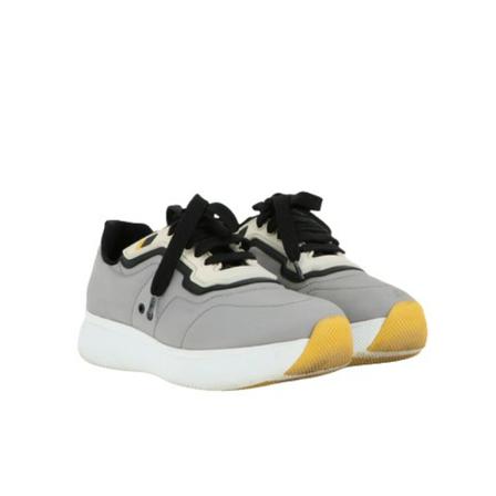 Prada Vintage Pre-obned nylon sneakers and eraser Grå, Dame Vintage Sko, Størrelse: 37 EU