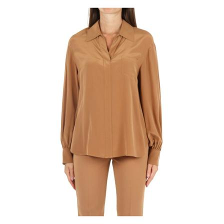 Max Mara Shirts , Bruin , Dames , Maat: S