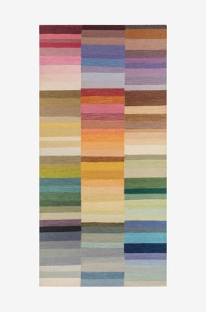 KM Home - Villamatto Riviera - Monivärinen - Villamatot - 80X240 - - Homeroom