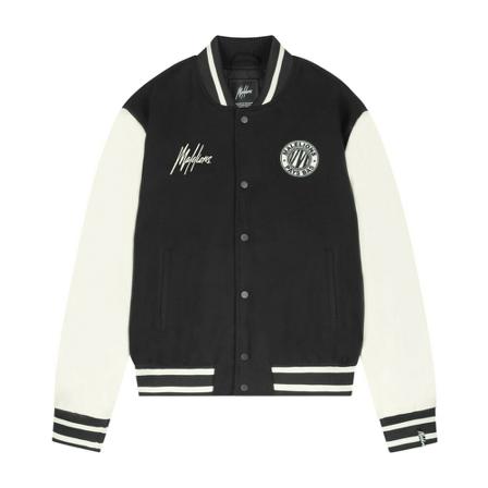 Malelions, Bomber Jackets Zwart, unisex, Maat:XS