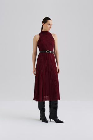 Malina - Nessa midi dress - S - Wine