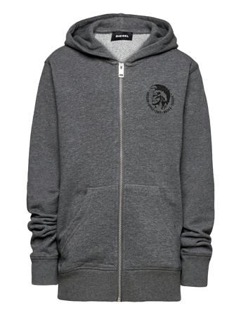 Umlt-Sbrandon-Z Sweat-Shirt Grey Diesel