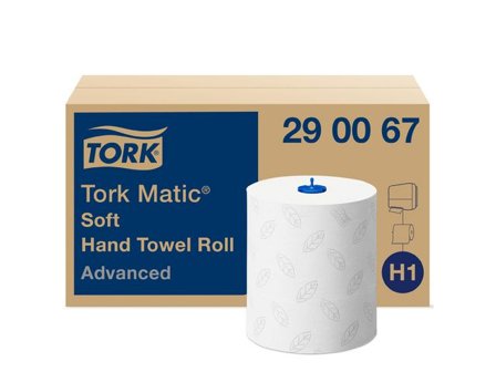 TORK Pappershandduk Advanced H1 2-lagers präglad vit - Lyreco - Städ och hygien - Toalettpapper och torkpapper - Pappershanddukar
