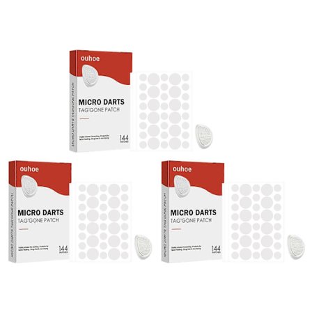 Microdarts Tag'Gone Plåster, Neutroera Blusoms Smidiga Microdarts Tag-Gone Plåster