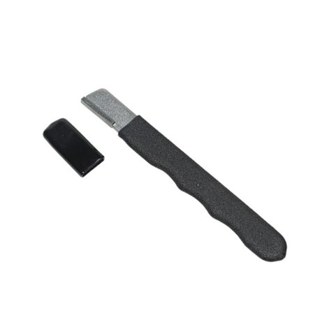 Bærbar knivsliber til udendørs brug og køkkenbrug