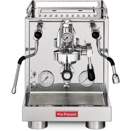 La pavoni Espressomaskin Cellini Evolution, polert' - 'Rustfri blank stål