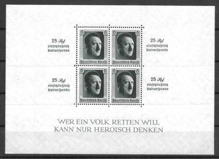Tyske Rige 1937 - AFA 643 - Postfrisk