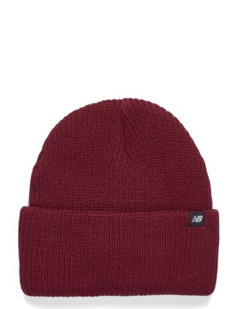 New Balance Fisherman Beanie - Burgundy - ONE SIZE