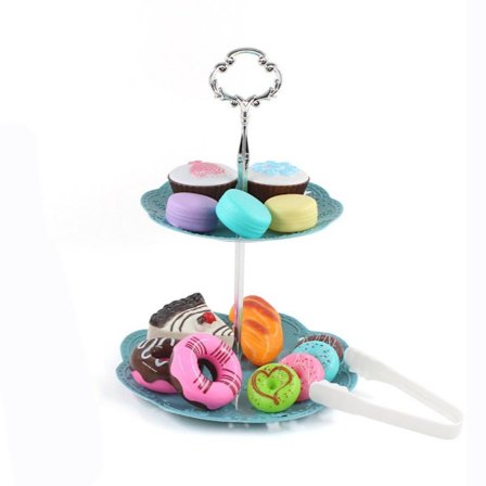 Miniatyr Köksleksak Dockhus Snacktallrik 3 3