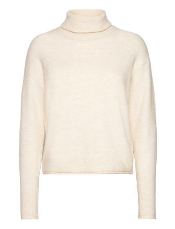 Vmkaden Ls Rollneck Pullover Ga Bf Vero Moda Cream