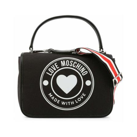 Love Moschino, BAG Jc 4020Pp 1Elb 0 Zwart, Dames, Maat:ONE Size