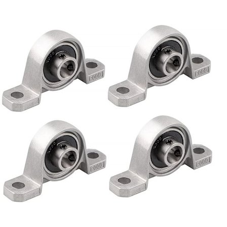 4 stk. Lejehus Flange Leje 10Mm KP000 Kugleleje Blok Pudeblok Leje til 3D Printer Reservedele