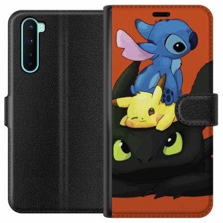 Oneplus Nord Plånboksfodral Lilo And Stitch