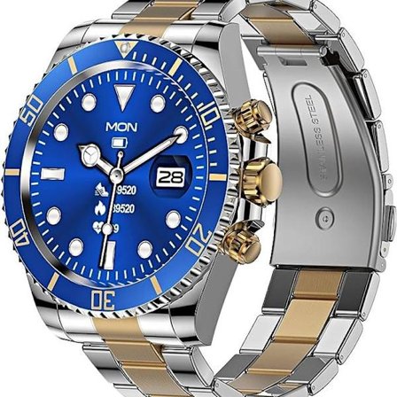 Smartklokke for Android-telefoner kompatibel med iPhone Fitness Tracker Pulsmåler