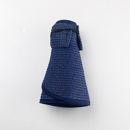 Hink med bred brätte, herrars sommarhatt i kubansk stil, vardaglig bomullsstil, unisex, lätt, utomhus, varm, rolig, sommarstrand (svart)