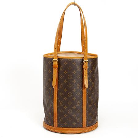 Louis Vuitton Vintage, Pre-owned Bucket GM shoulderbag Bruin, Dames, Maat:ONE Size