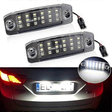 2x LED-nummerplåtslampor för Hyundai Kona I40 Cw Sonata Vi Sonata 10 Sonata Yf 10my Gf 10 för Kia Sportage