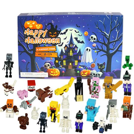 Halloween Blind Box Series Horror Gresskar Spøkelse Hodeskalle Nedtellingskalender