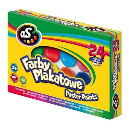 Gouachefärg Astra Affischer 24 färger 20 ml AS