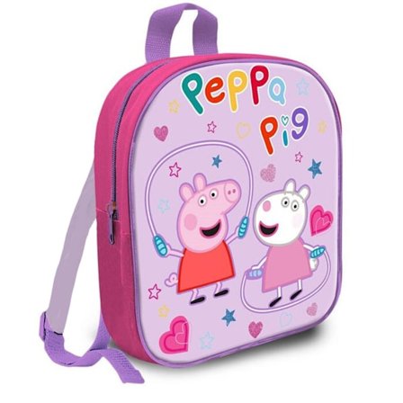 Peppa Pig Ryggsäck med Hopprep, 29 cm