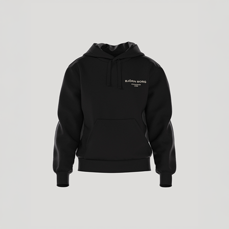 Hoodies Björn Borg Essential Hoodie Sort - Bodyman.dk