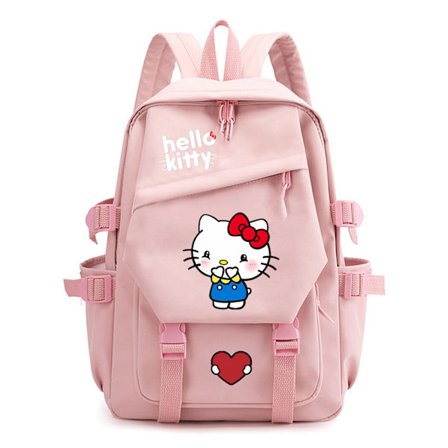 Hello Kitty rygsæk til kvinder, ny sød rygsæk, gratis lille and pris