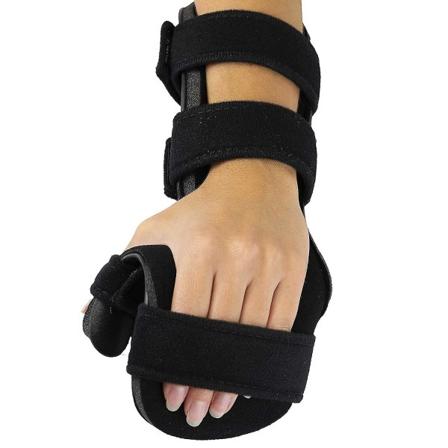 Stroke Hand Splint - Mjuk vilande handsplint för flexions kontrakturer, bekvämt sträcka och vila händer för långvarig lättnad med funktionell 