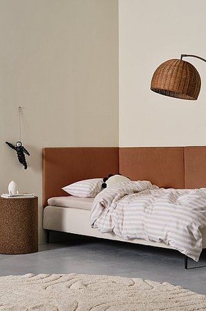 Jotex - Sänggavel 90 Cm Kanelbrun CARLIN - Köp Sänggavlar hos Jotex