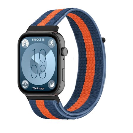 Nylonarmband för Huawei Watch Fit 4 3 Vävda Sport Smartwatch Armband Correa Huawei Watch Fit 4/4 Pro Armband Klockarmband