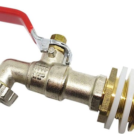 1000L tank tap, regnvannsamler kranadapter KLB