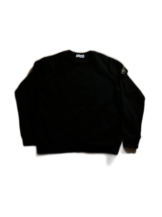 Svart Stone Island sweatshirt