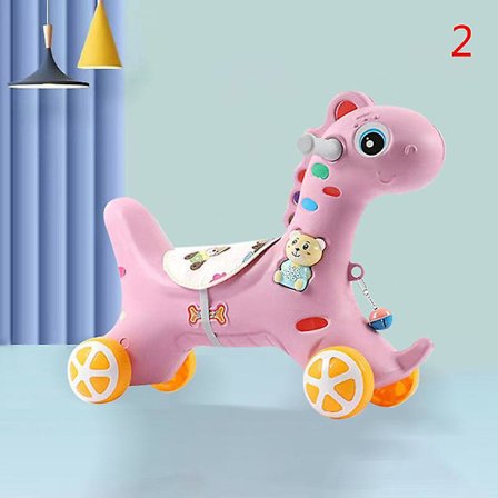 Baby Gung Häst Och Rutschkana Barn Gunga Gungstol Hem Leksaker Gåvor