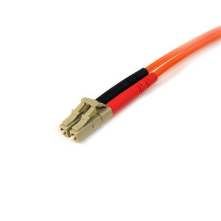 StarTech 10m Fiber Optic Cable - Multimode Duplex 50/125 - LSZH - LC/LC - koblingskabel - 10 m - oransje