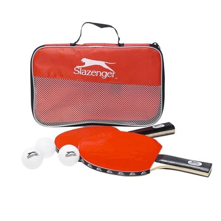 Slazenger Bordtennisracket / Pingisrack 2-pack i praktisk väska