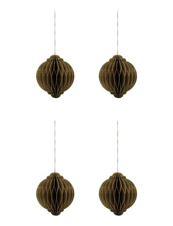 house doctor | Julepynt, Hdalsta, Brun | 10X10X1CM