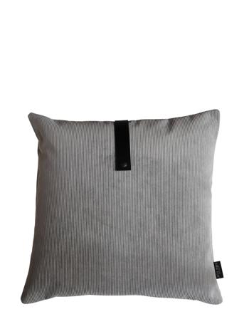 Corduroy Cushion Cover Home Textiles Cushions & Blankets Cushion Covers Grå Louise Smærup