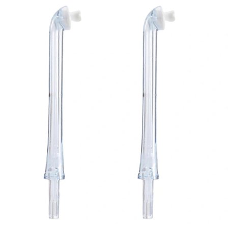 {xjxj}2 stk. høykvalitetsmunnstykker for AirFloss HX8331 HX8332 HX8340 HX8341 HX8381 HX8401 Oral Irrigator Nozzl