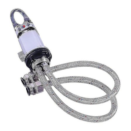 Kompatibel med Chrome Husvagn Husbil Campervan Duschblandare Utlopp 1/2 Med 1500mm Push Fit Slangar-C4