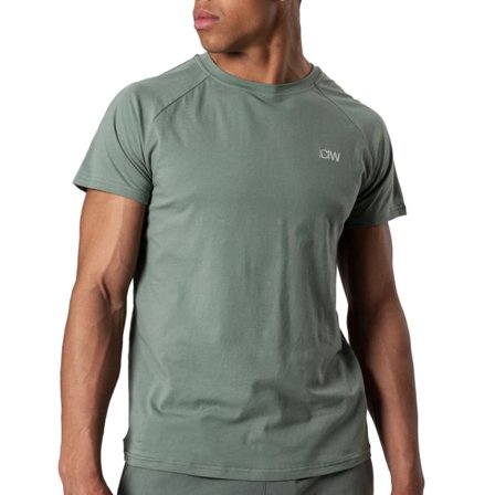 ICANIWILL Men's Essential Tee Men short-sleeved sweaters Green XL