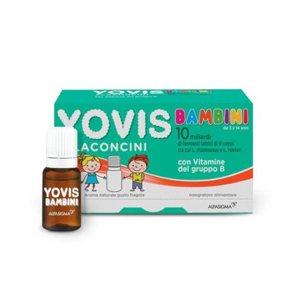 Yovis Bambini Flaconcini Fragola 10x10ml