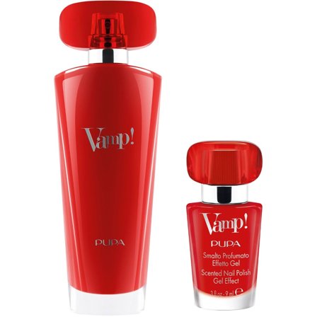 Pupa Kit Vamp Red Eau De Parfum 50 ml+Smalto Profumato Effetto