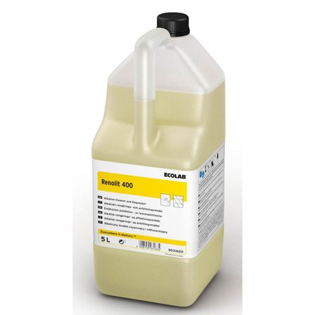 ECOLAB Avfettningsmedel Renolit 400 5L 2/fp - Lyreco - Städ och hygien - Rengöringsmedel - Sanitetsrent