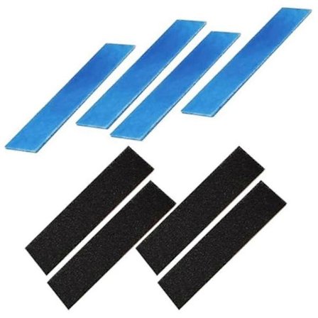 8-pack Mini Split -ilmansuodattimen korvaus Mitsubishi Electric MAC-2330FT-E ja MAC-3000FT-E -malleille - Ei kehyksiä