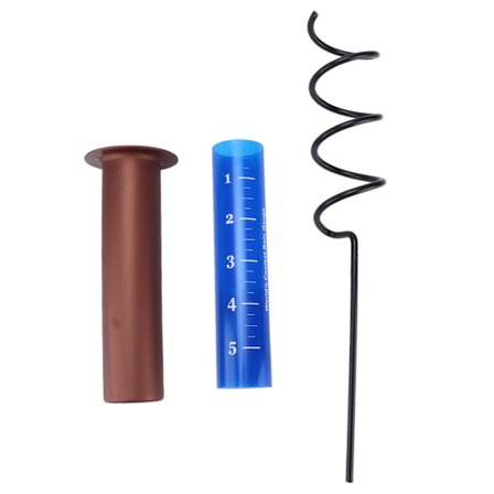 Regnmåler Bruk Enkelt Holdbar Robust Flytt Enkelt Flytende Regnmåler for Hage Utendørs