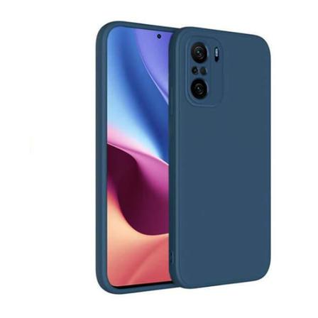 Xiaomi Mi 11i Silikon Mikrofiber Skal Blå